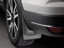Load image into Gallery viewer, WeatherTech 2019+ Honda Pilot Rear No Drill MudFlaps - Black - Side View