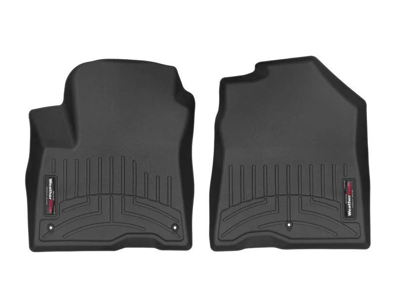 WeatherTech 2019+ Hyundai Kona Electric Front FloorLiner - Black - Main Product View