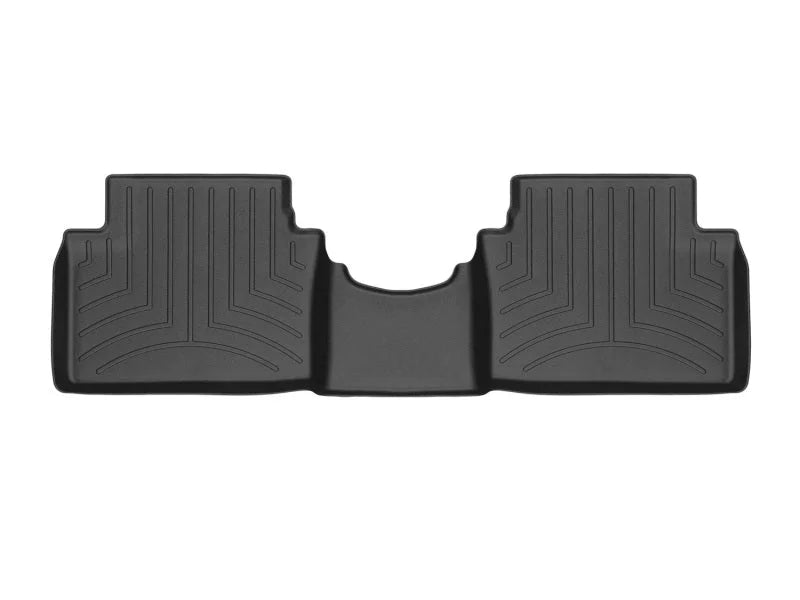 WeatherTech 2019+ Hyundai Veloster Rear FloorLiner - Black - Main Product View