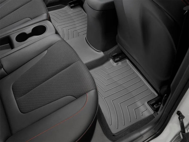 WeatherTech 2019+ Hyundai Veloster Rear FloorLiner - Black - Side View