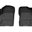Load image into Gallery viewer, WeatherTech 2019+ Infiniti QX80 Front FloorLiners - Black - Main Product View