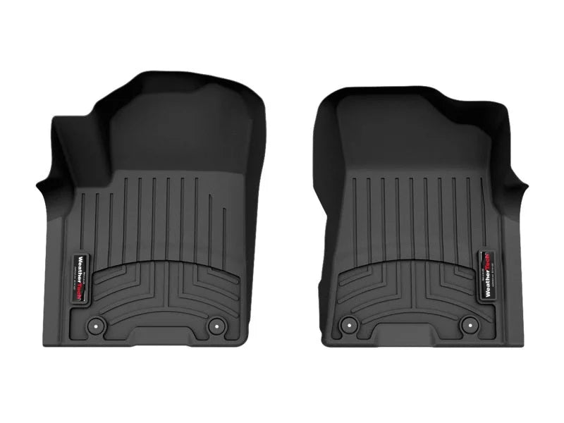 WeatherTech 2019+ Infiniti QX80 Front FloorLiners - Black - Main Product View