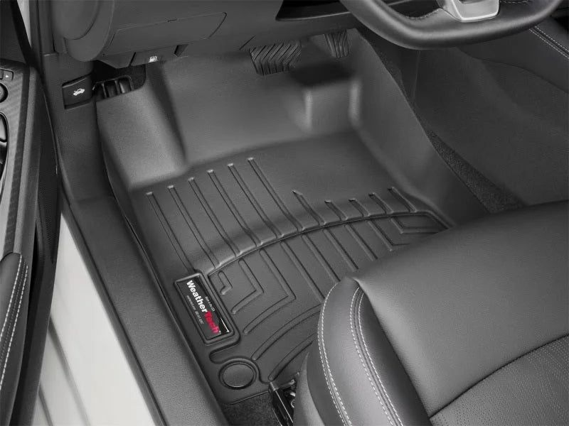 WeatherTech 2019+ Nissan Altima Front FloorLiner - Black - Side View