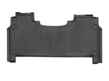 Load image into Gallery viewer, WeatherTech 2019+ RAM 1500 (Crew Cab w/ Rear Under Seat Storage) Rear FloorLiner HP - Black - Main Product View