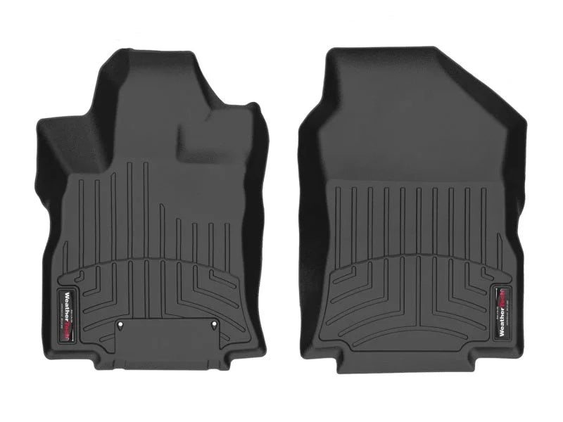 WeatherTech 2019+ Subaru Ascent Front FloorLiner - Black - Main Product View
