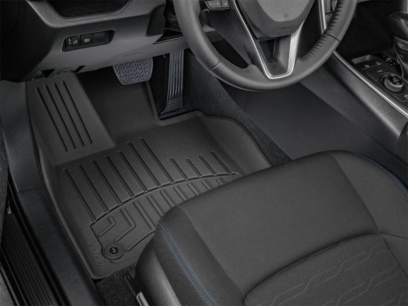 WeatherTech 2019+ Toyota Rav4 Front FloorLiner HP - Black - Side View