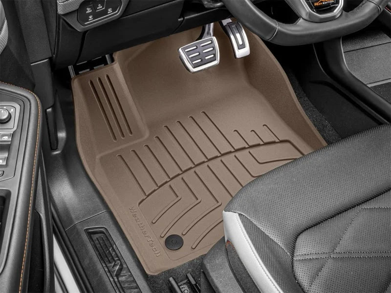 WeatherTech 2019+ Volkswagen Atlas Front FloorLiner HP - Tan - Additional View 12