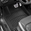Load image into Gallery viewer, WeatherTech 2019+ Volkswagen Atlas w/2nd Row Bucket Seats Front FloorLiner HP - Black - Additional View 5