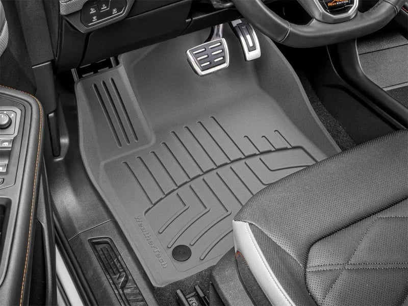 WeatherTech 2019+ Volkswagen Atlas w/2nd Row Bucket Seats Front FloorLiner HP - Grey - Additional View 13