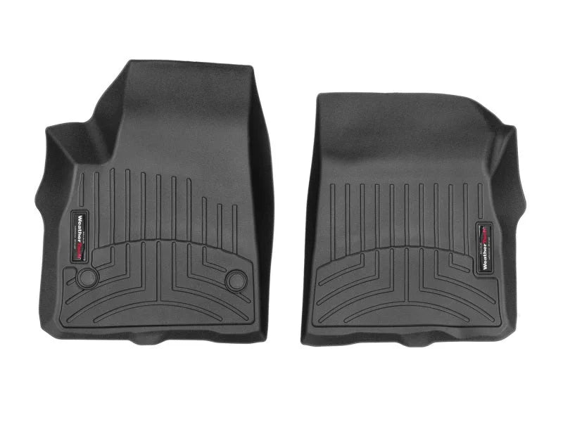 WeatherTech 2020+ Cadillac XT6 Front FloorLiner - Black - Main Product View