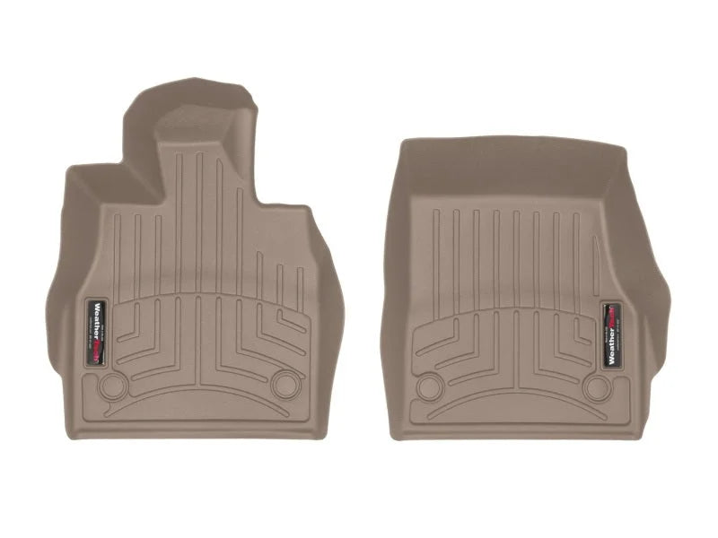 WeatherTech 2020 Chevrolet Corvette C8 Front FloorLiner - Tan - Main Product View