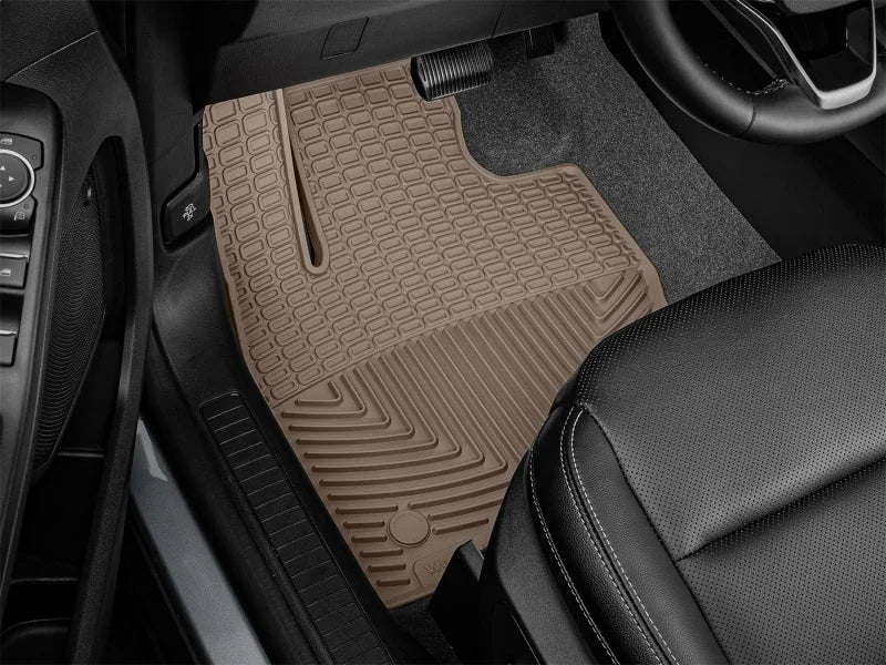 WeatherTech 2020+ Ford Escape Front Rubber Mats - Tan - Side View