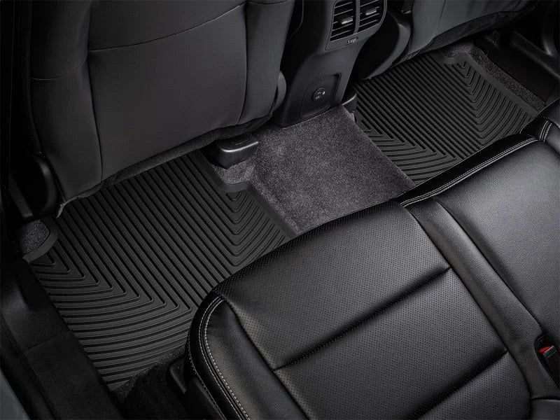 WeatherTech 2020+ Ford Escape Rear Rubber Mats - Black - Side View