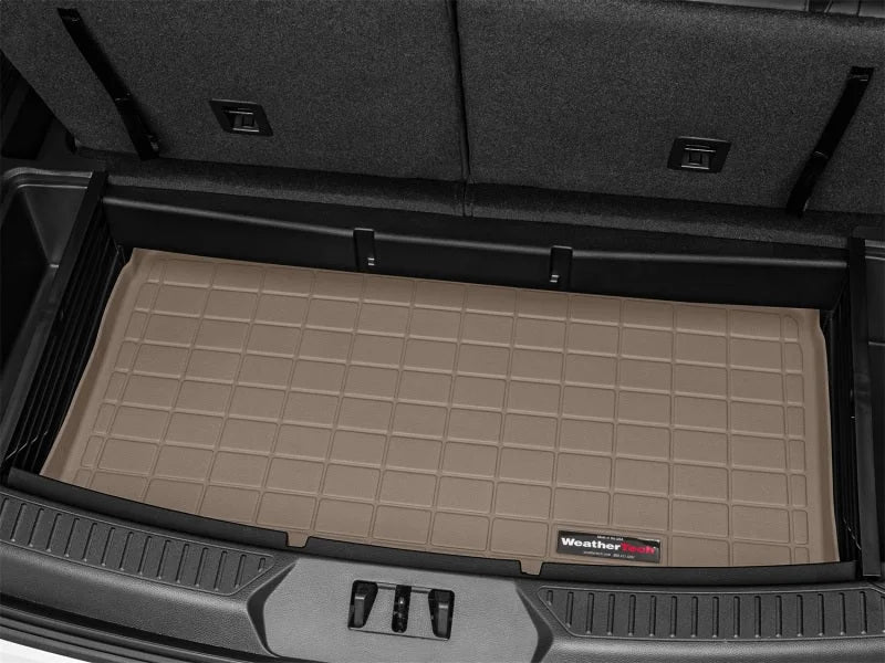 WeatherTech 2020+ Ford Explorer Cargo Liners - Tan - Side View
