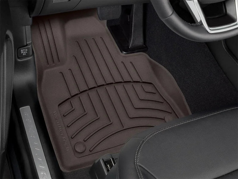 WeatherTech 2020+ Ford Explorere Front FloorLiner HP - Cocoa - Additional View 13