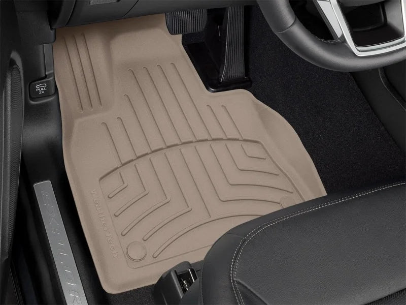WeatherTech 2020+ Ford Explorere Front FloorLiner HP - Tan - Additional View 13