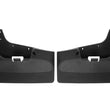 Load image into Gallery viewer, WeatherTech 2020+ GMC Sierra 2500HD/3500HD Rear No Drill Mudflaps - Black - Main Product View