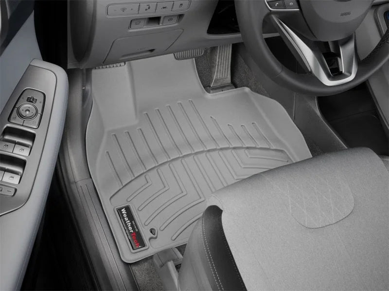 WeatherTech 2020+ Hyundai Palisade Front FloorLiner - Grey - Side View