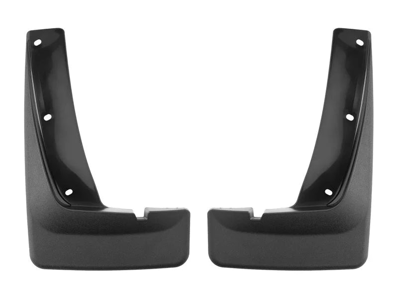 WeatherTech 2020+ Hyundai Palisade No Drill Mudflaps - Black - Main Product View