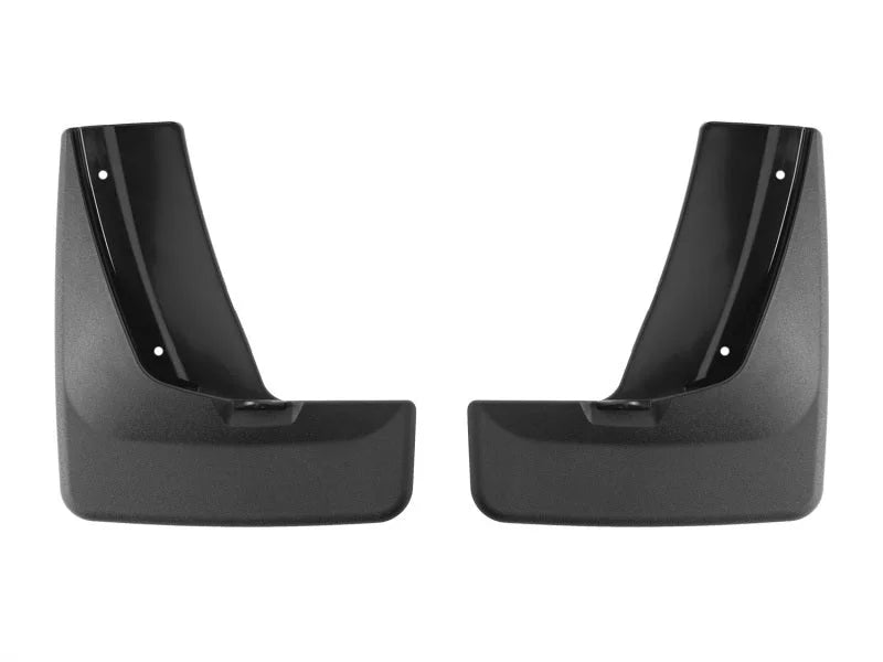 WeatherTech 2020+ Hyundai Palisade No Drill Mudflaps - Black - Main Product View