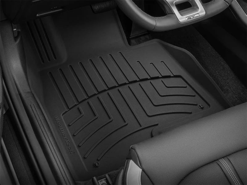 WeatherTech 2020+ Hyundai Sonata (Incl. Hybrid) / 2021+ Kia K5 Front FloorLiner HP - Black - Additional View 11