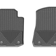 Load image into Gallery viewer, WeatherTech 2020+ Jeep Gladiator Front Rubber Mats - Black - Main Product View