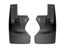 Load image into Gallery viewer, WeatherTech 2020+ Jeep Gladiator Overland/Sport No Drill Mudflaps - Black - Main Product View
