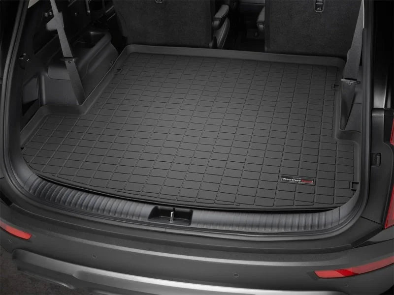 WeatherTech 2020+ Kia Telluride Behind 2nd Row Cargo Liner - Black - Side View