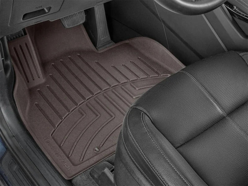 WeatherTech 2020+ Kia Telluride Front FloorLiner HP - Cocoa - Additional View 5