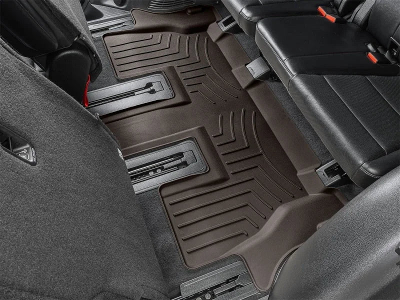 WeatherTech 2020+ Kia Telluride Rear FloorLiner HP - Cocoa - Additional View 11