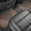 Load image into Gallery viewer, WeatherTech 2020+ Kia Telluride Rear Rubber Mats - Tan - Side View