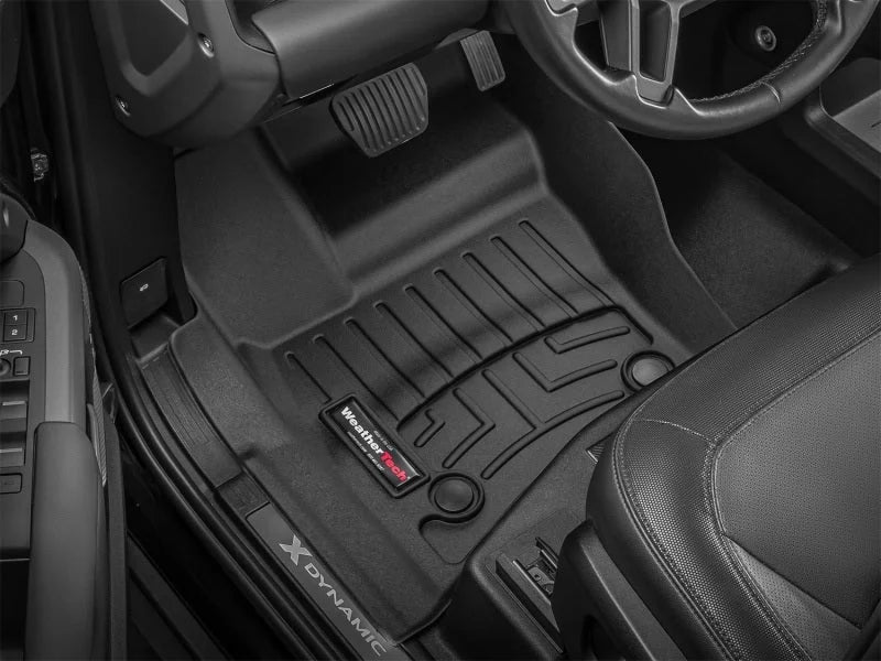WeatherTech 2020+ Land Rover Defender Front FloorLiner - Black - Additional View 13