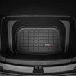 Load image into Gallery viewer, WeatherTech 2020+ Tesla Model Y Rear Cargo Liner - Black - Side View