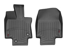 Load image into Gallery viewer, WeatherTech 2020+ Toyota Highlander Front FloorLiner - Black - Main Product View