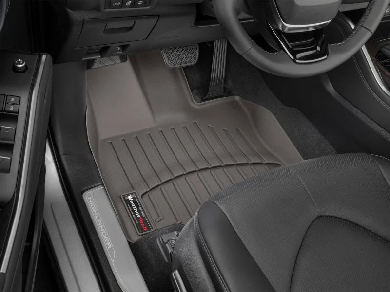 WeatherTech 2020+ Toyota Highlander Front FloorLiner - Cocoa - Additional View 10