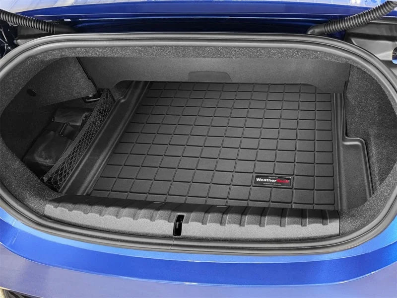 WeatherTech 2021+ BMW 430i Cargo Liners - Black - Side View