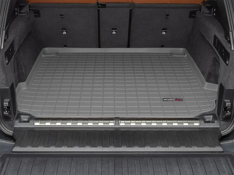 WeatherTech 2021+ BMW X5 45e Cargo Liners - Grey - Side View