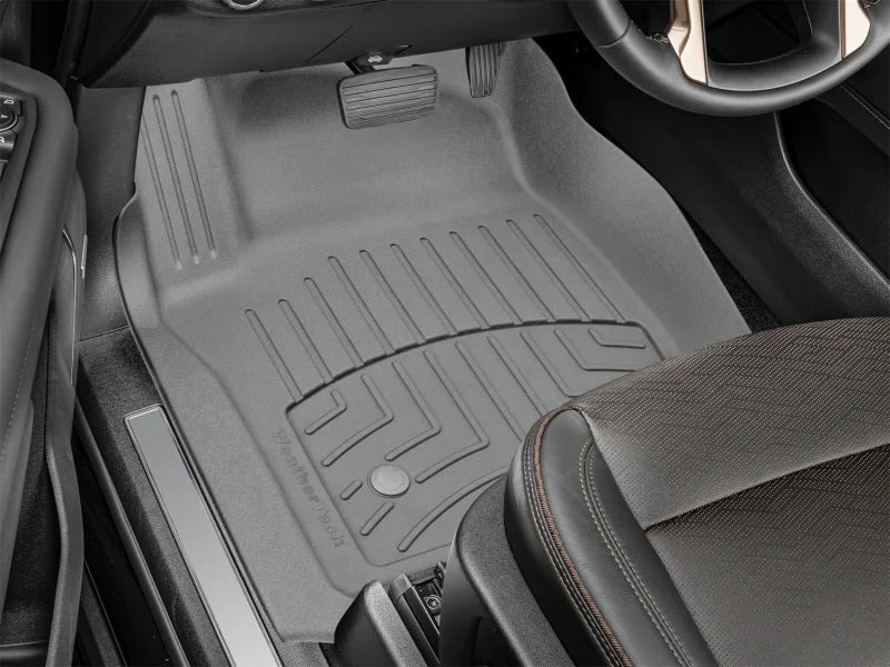 WeatherTech 2021+ Cadillac Escalade ESV Front FloorLiner HP - Grey - Additional View 12