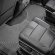 Load image into Gallery viewer, WeatherTech 2021+ Cadillac Escalade Rear Rubber Mats - Grey - Side View