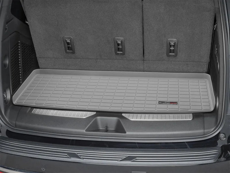 WeatherTech 2021 Chevrolet Tahoe Cargo Liners - Grey - Side View