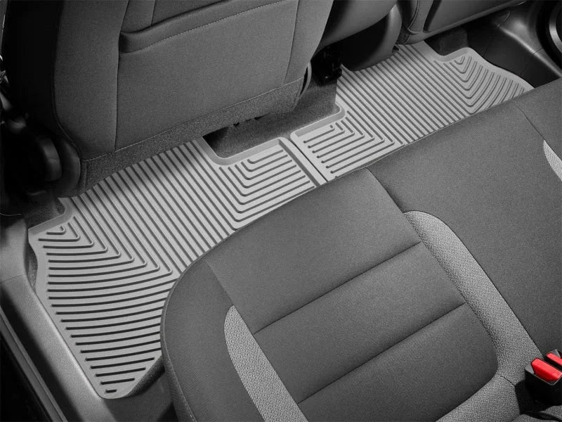 WeatherTech 2021+ Chevrolet TrailBlazer Rear Rubber Mats - Grey - Side View