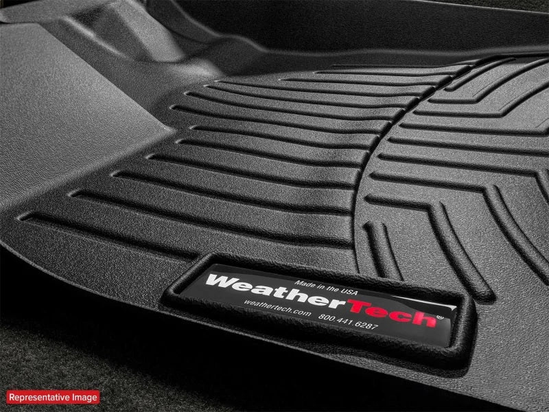 WeatherTech 2021+ Chrysler Pacifica Front FloorLiner - Black - Additional View 11