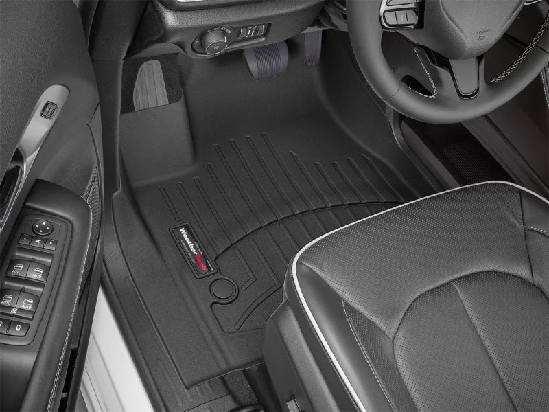 WeatherTech 2021+ Chrysler Pacifica Front FloorLiner - Black - Additional View 13