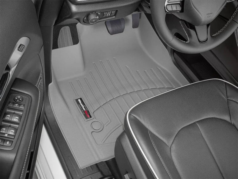 WeatherTech 2021+ Chrysler Pacifica Front FloorLiner - Grey - Additional View 12