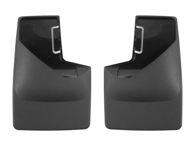 WeatherTech 2021+ Ford Bronco (315 Width Tire Size) No Drill MudFlaps - Black - Main Product View