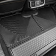 Load image into Gallery viewer, WeatherTech 2021+ Ford F-150 SuperCrew/Raptor Rear Rubber Mats - Black - Side View