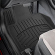 Load image into Gallery viewer, WeatherTech 2021+ Hyundai Santa Fe Front FloorLiner HP - Black - Side View