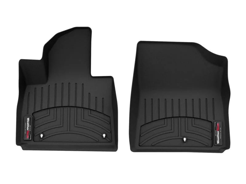 WeatherTech 2021+ Hyundai Santa Fe Hybrid Front FloorLiner - Black - Main Product View