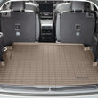 Load image into Gallery viewer, WeatherTech 2021+ Jeep Grand Cherokee L Cargo Liners - Tan - Side View