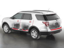 Load image into Gallery viewer, WeatherTech 2021+ Jeep Grand Cherokee L Scratch Protection - Transparent - Side View